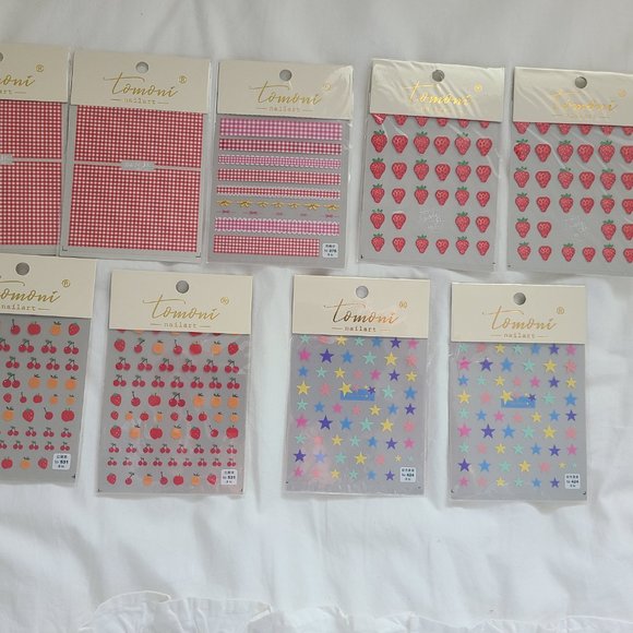 Nail Accessories Pkg. -Valentine's Day Decals Included - Picture 15 of 15